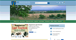 Desktop Screenshot of nagytarcsa.hu